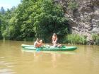 Sazava - červer 2012 - a opět s dětmi